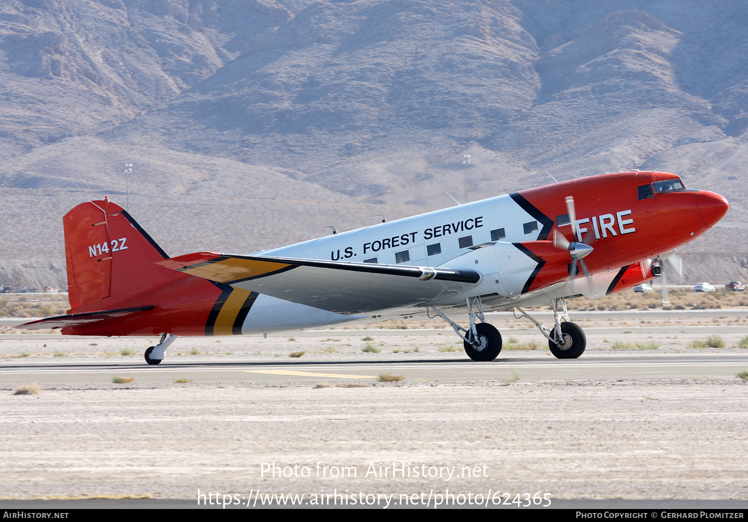 Aircraft Photo of N142Z | Basler BT-67 Turbo-67 | US Forest Service - USFS | AirHistory.net #624365