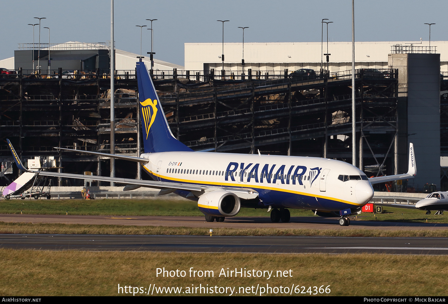 Aircraft Photo of EI-DYR | Boeing 737-8AS | Ryanair | AirHistory.net #624366