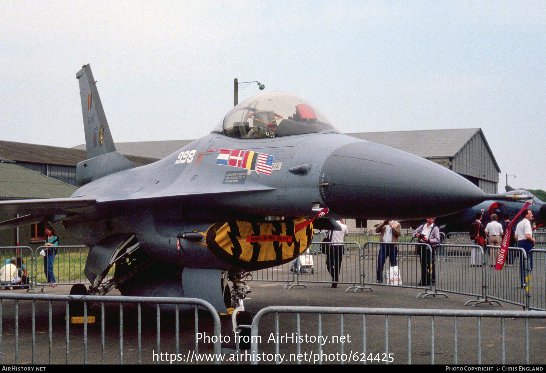 Aircraft Photo of FA-96 | General Dynamics F-16A Fighting Falcon | Belgium - Air Force | AirHistory.net #624425