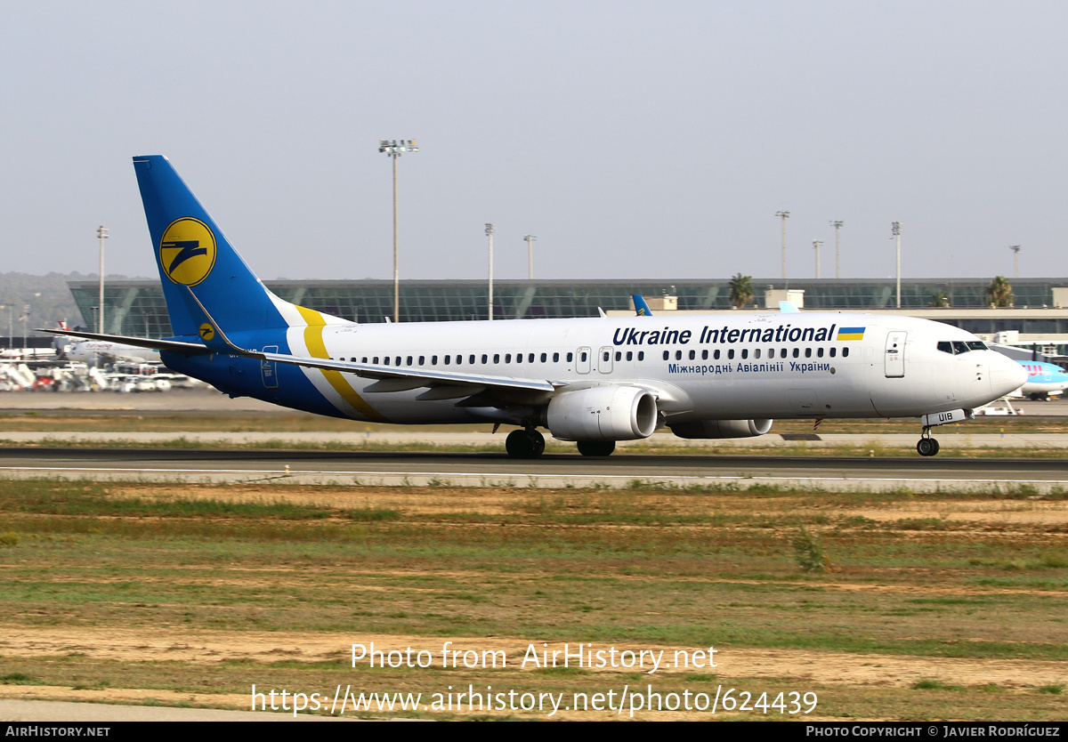 Aircraft Photo of UR-UIB | Boeing 737-800 | Ukraine International Airlines | AirHistory.net #624439