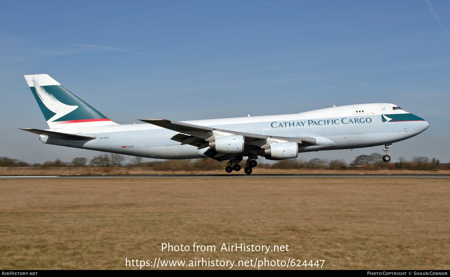 Aircraft Photo of B-HVX | Boeing 747-267F/SCD | Cathay Pacific Airways Cargo | AirHistory.net #624447