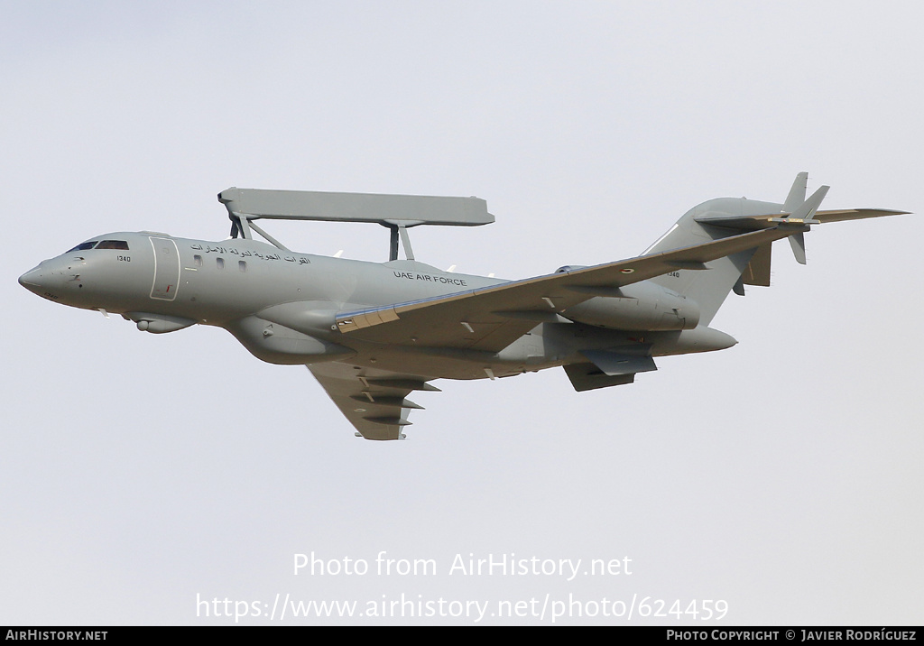 Aircraft Photo of 1340 | Bombardier Global 6000 GlobalEye (BD-700-1A10) | United Arab Emirates - Air Force | AirHistory.net #624459