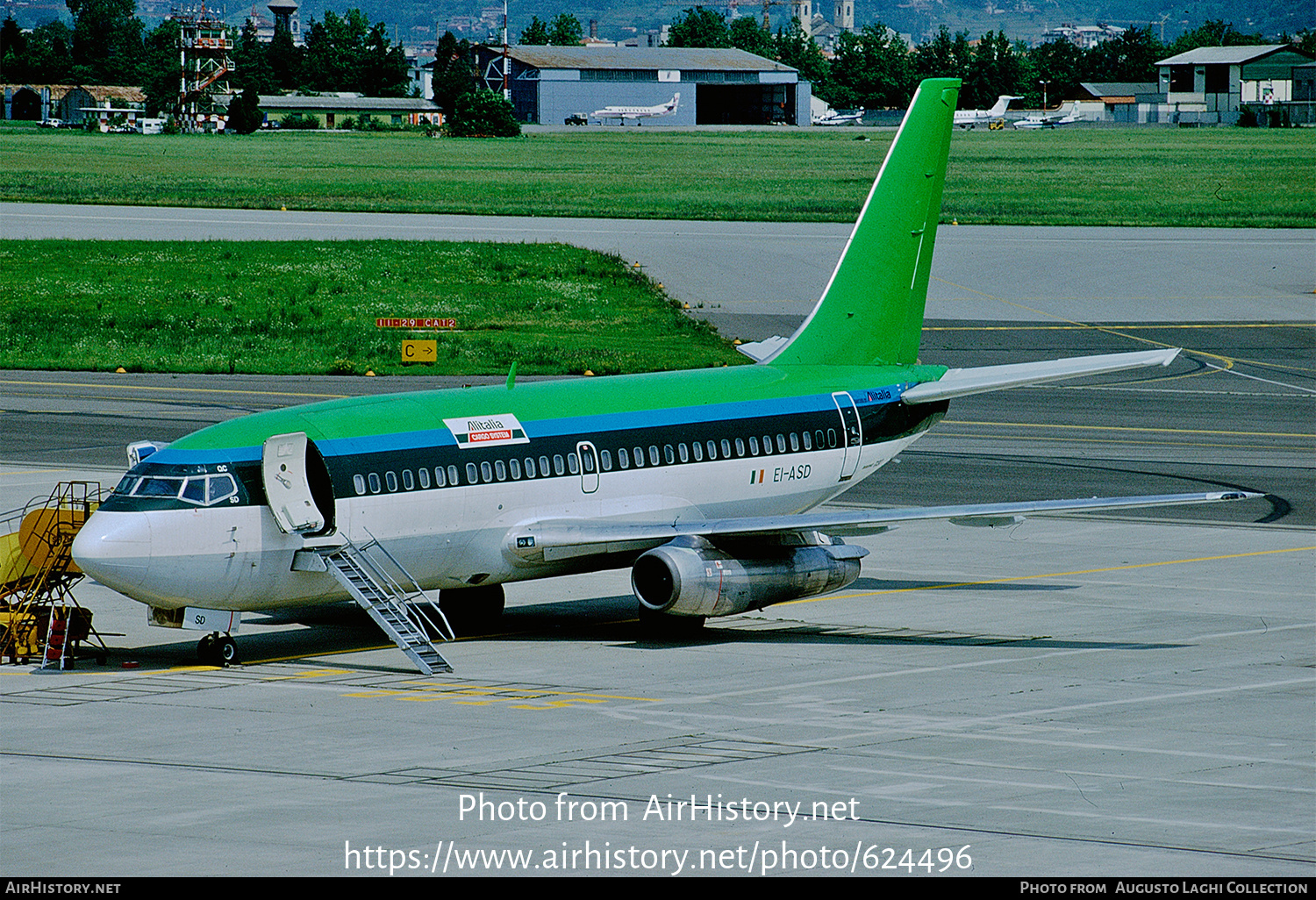 Aircraft Photo of EI-ASD | Boeing 737-248C | Alitalia Cargo System | AirHistory.net #624496