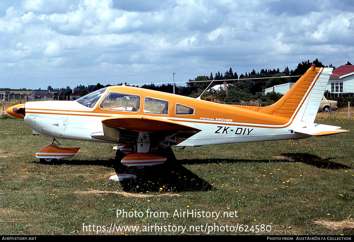 Aircraft Photo of ZK-DIY | Piper PA-28-180 Cherokee Archer | AirHistory.net #624580