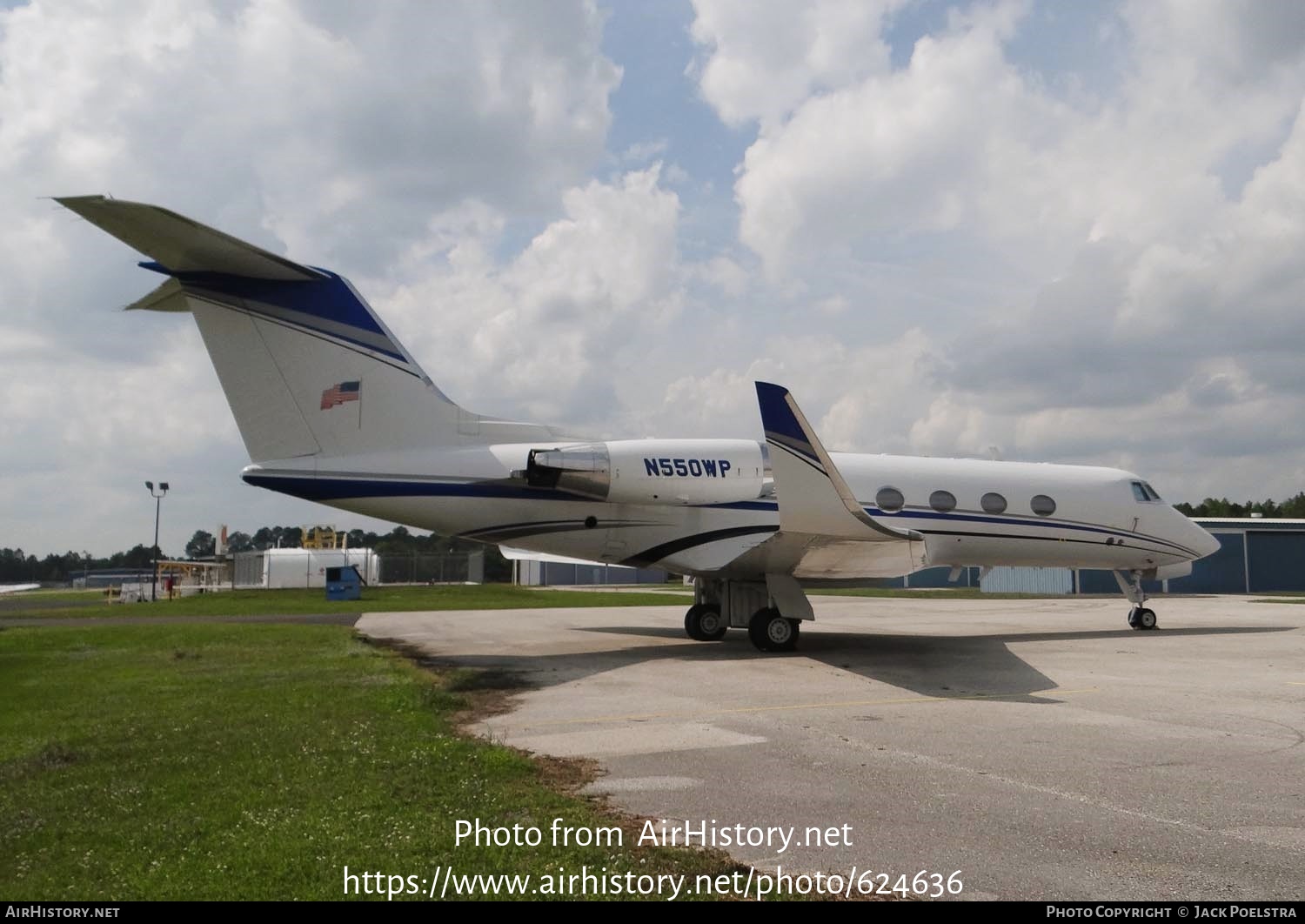 Aircraft Photo of N550WP | Grumman American G-1159 Gulfstream II-SP | AirHistory.net #624636