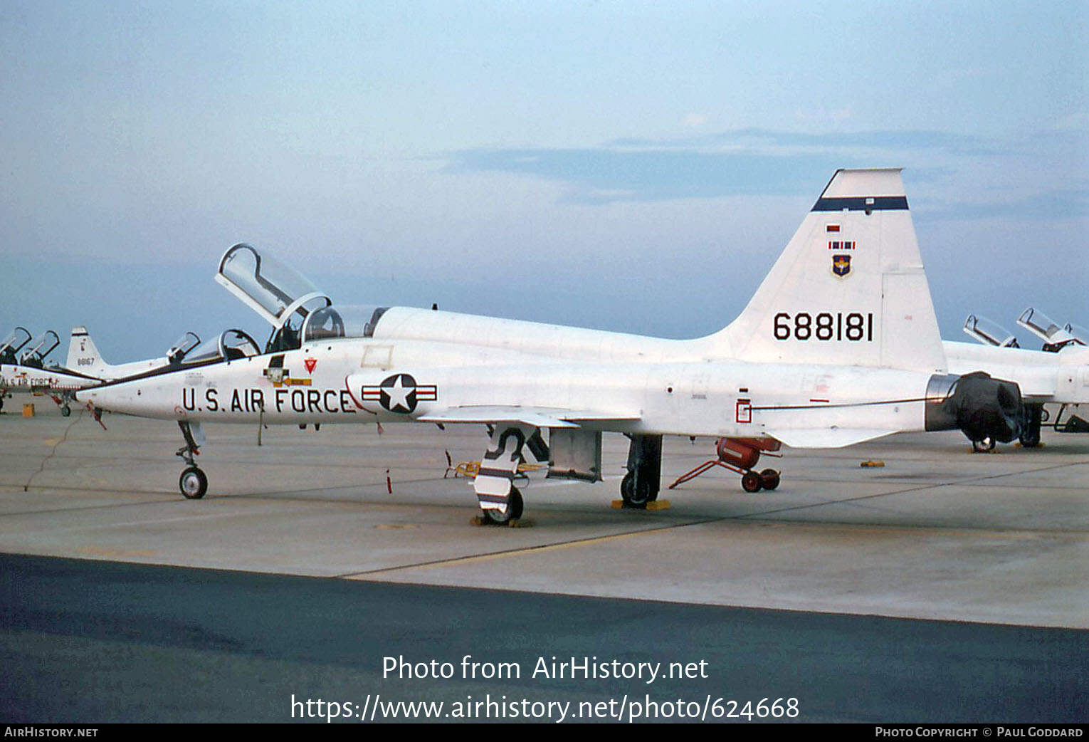 Aircraft Photo of 68-8181 / 688181 | Northrop T-38A Talon | USA - Air Force | AirHistory.net #624668