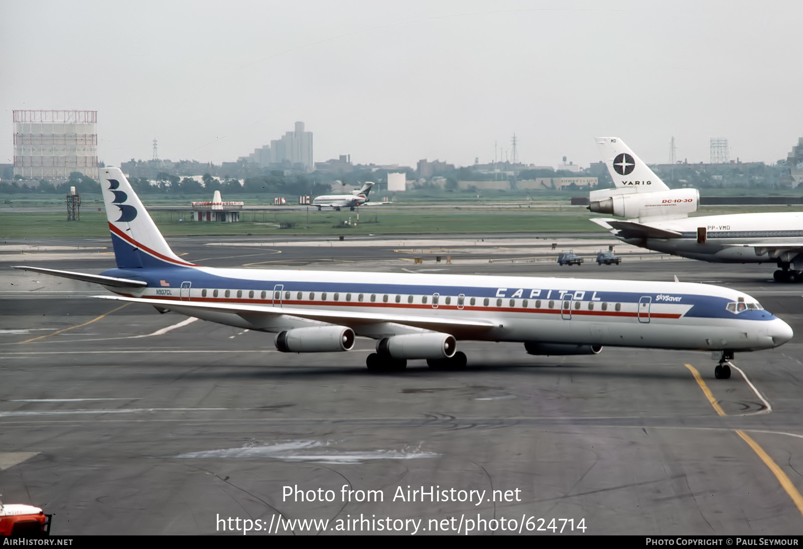 Aircraft Photo of N907CL | McDonnell Douglas DC-8-63CF | Capitol Airways | AirHistory.net #624714