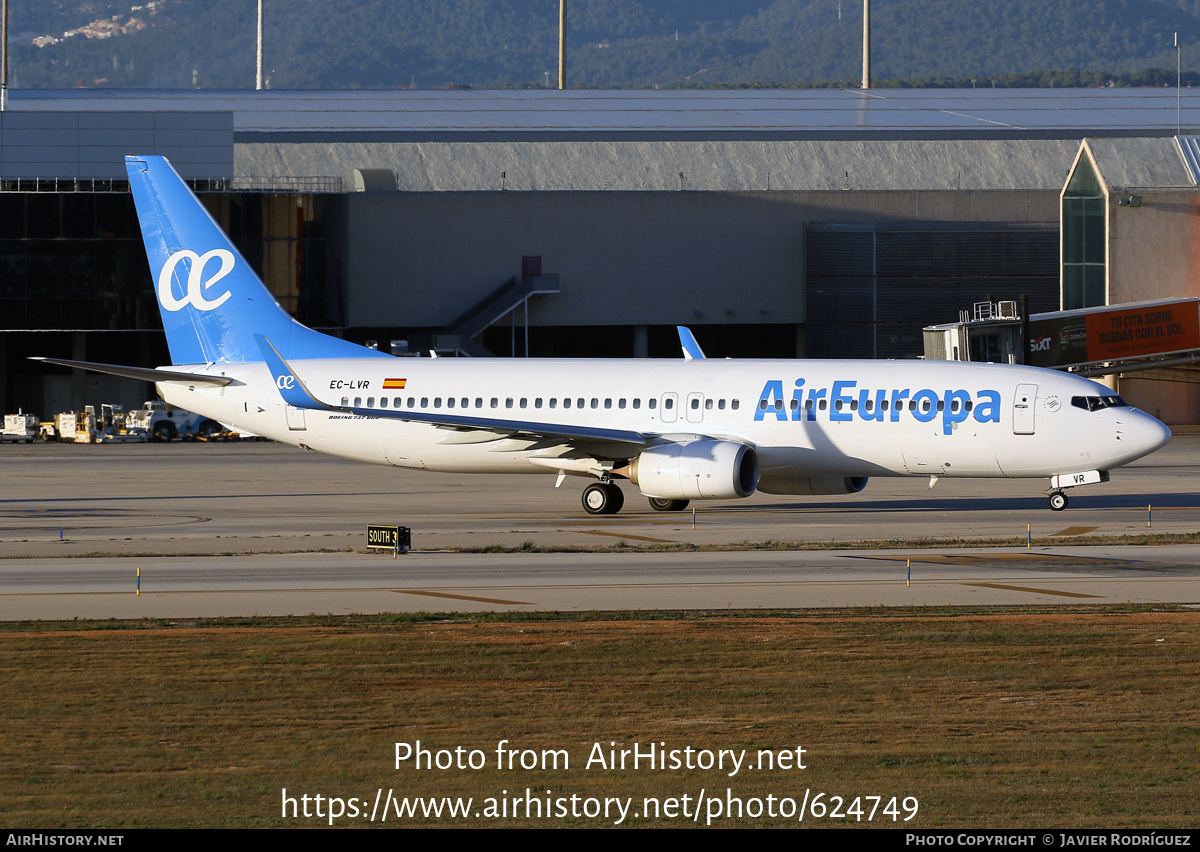 Aircraft Photo of EC-LVR | Boeing 737-85P | Air Europa | AirHistory.net #624749