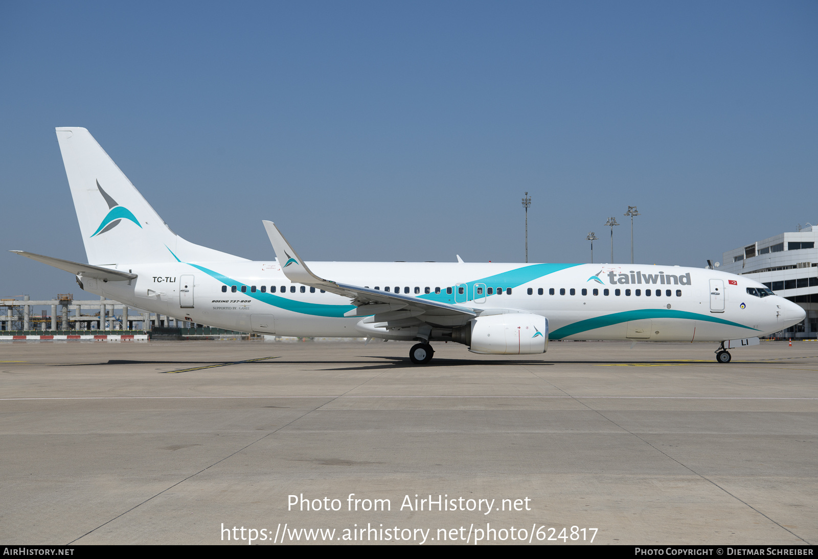 Aircraft Photo of TC-TLI | Boeing 737-8FZ | Tailwind Airlines | AirHistory.net #624817