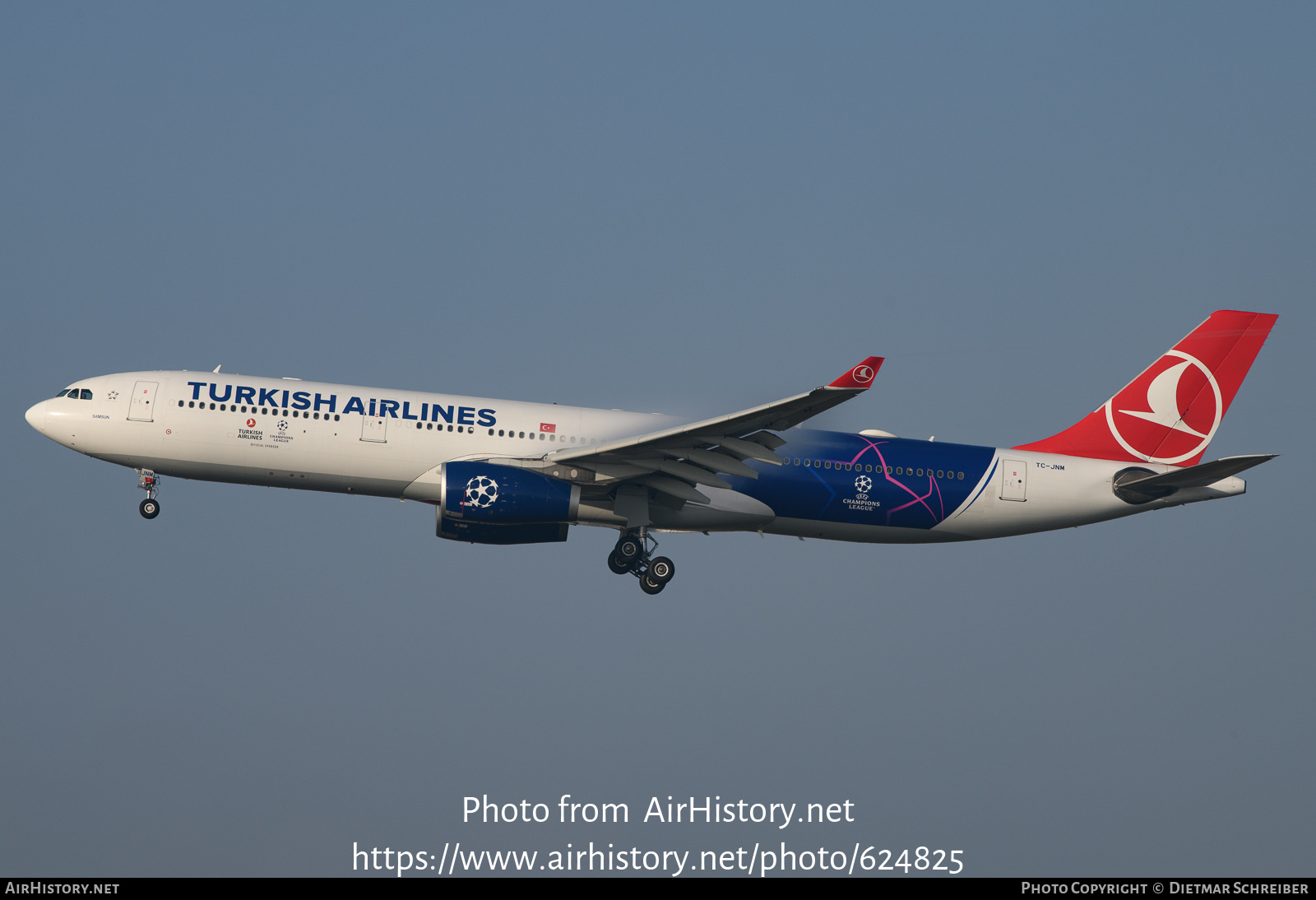 Aircraft Photo of TC-JNM | Airbus A330-343 | Turkish Airlines | AirHistory.net #624825