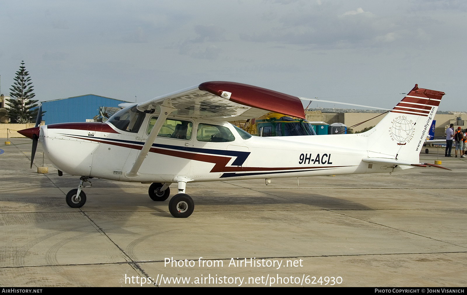 Aircraft Photo of 9H-ACL | Cessna 172M Skyhawk | Malta School of Flying | AirHistory.net #624930