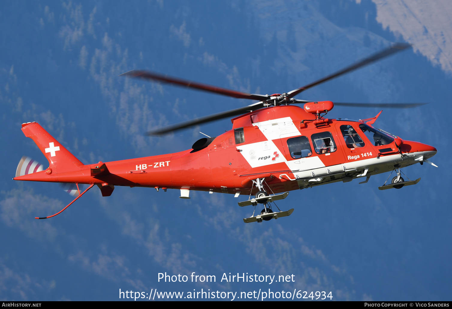 Aircraft Photo of HB-ZRT | AgustaWestland AW-109SP Da Vinci | REGA - Swiss Air Ambulance | AirHistory.net #624934