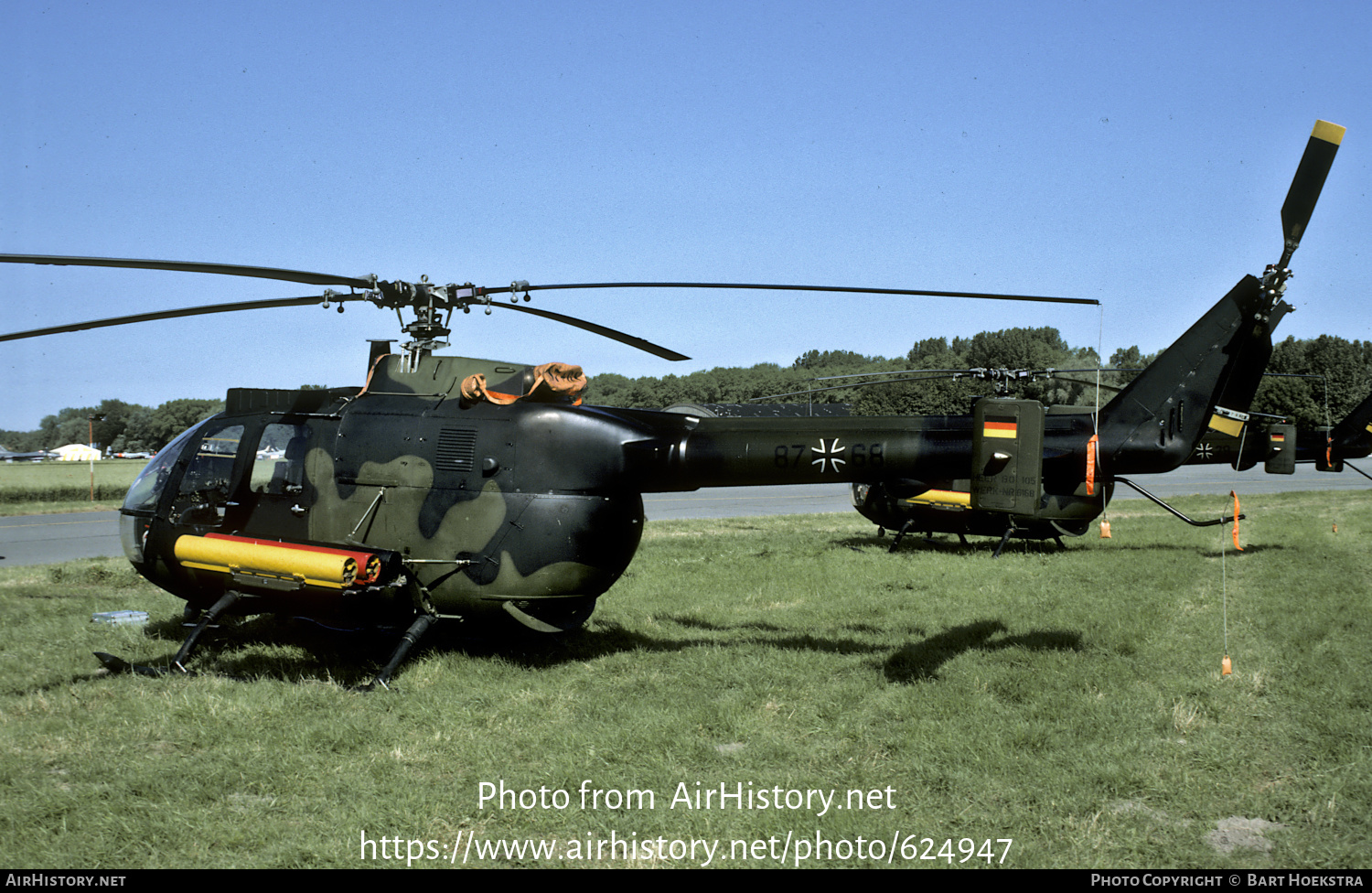 Aircraft Photo of 8768 | MBB BO-105P (PAH-1) | Germany - Army | AirHistory.net #624947