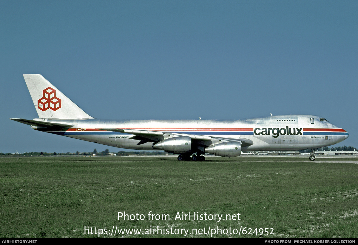 Aircraft Photo of LX-DCV | Boeing 747-2R7F/SCD | Cargolux | AirHistory.net #624952