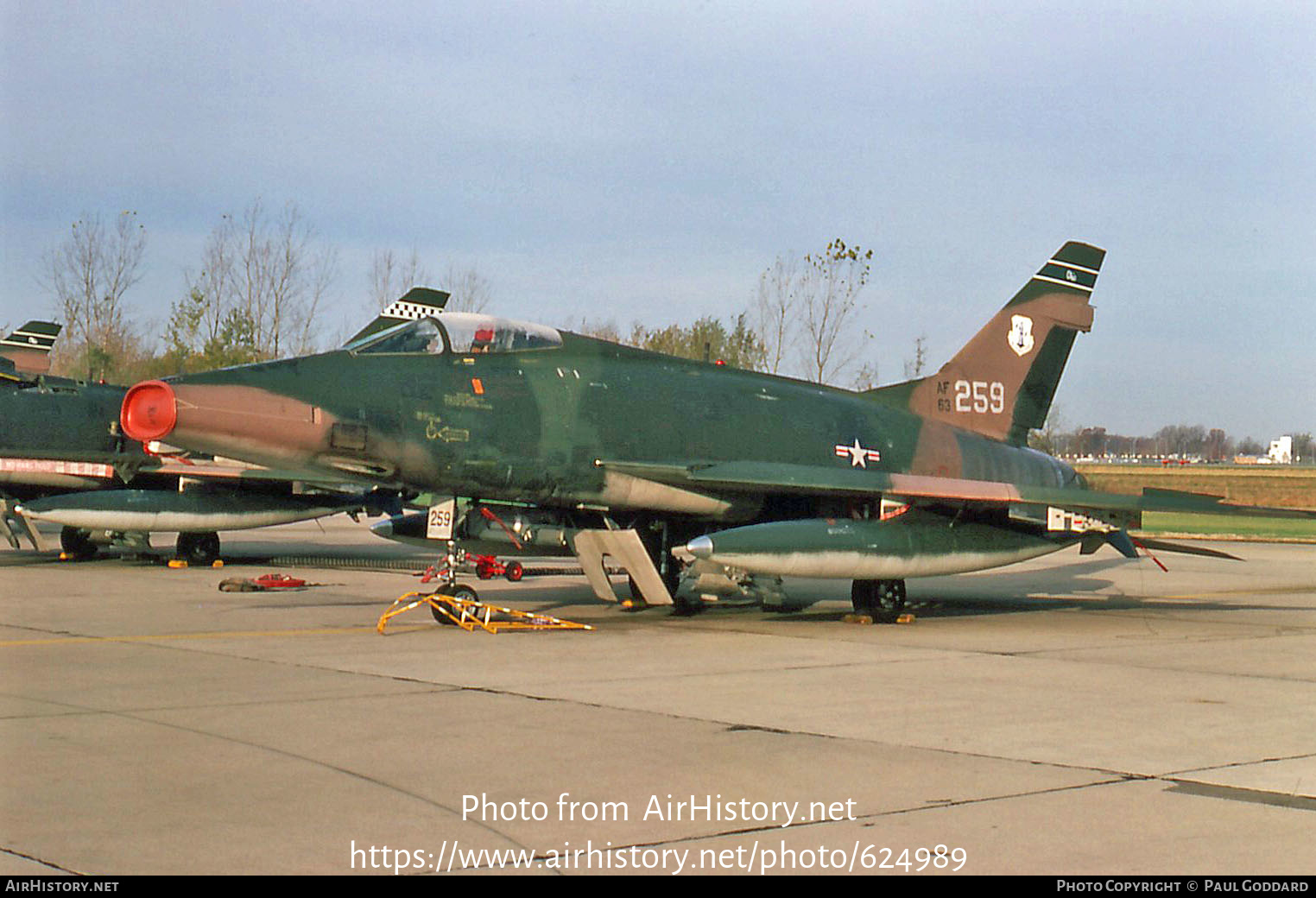 Aircraft Photo of 56-3259 / AF56-259 | North American F-100D Super Sabre | USA - Air Force | AirHistory.net #624989