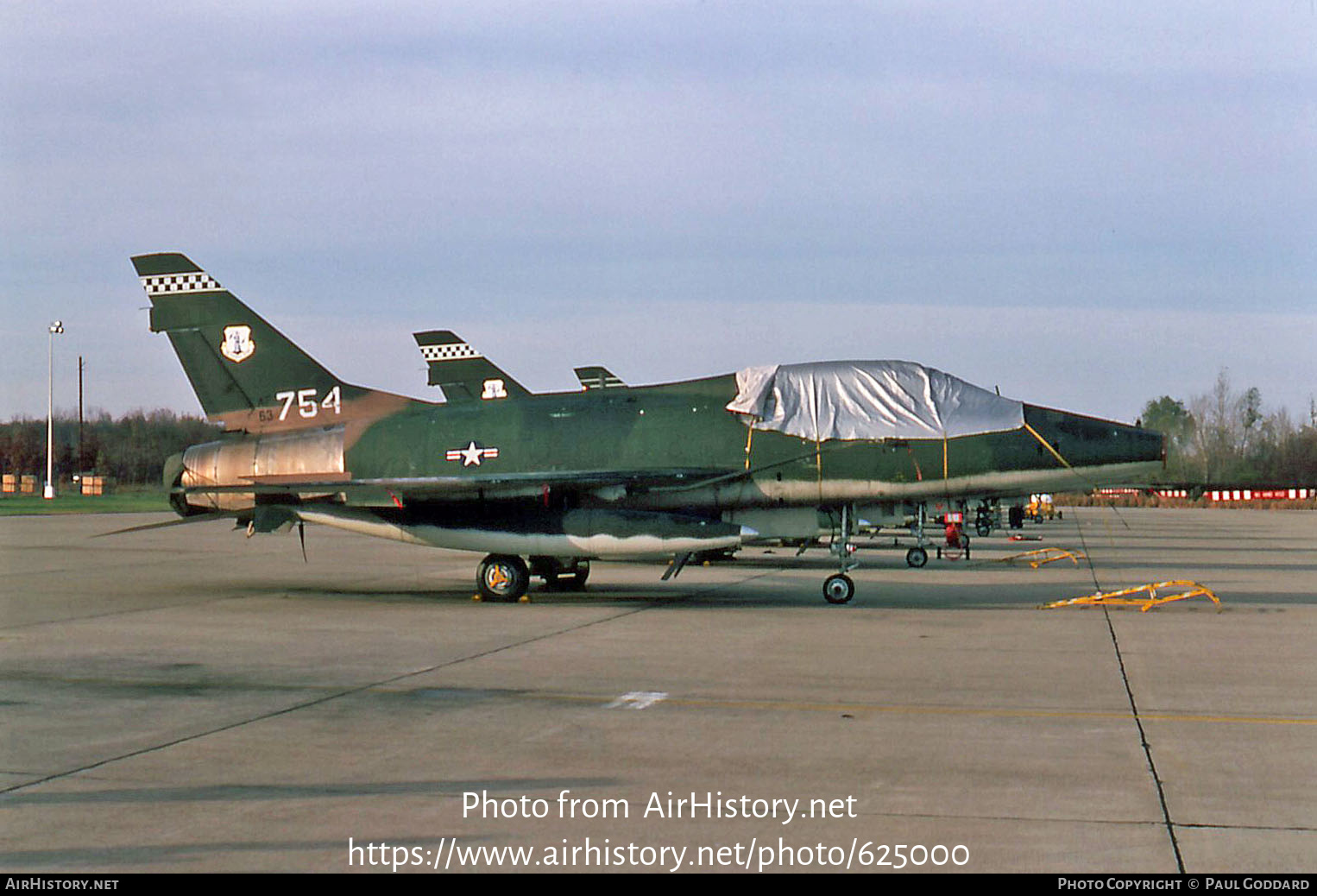 Aircraft Photo of 56-3754 / AF56-754 | North American F-100F Super Sabre | USA - Air Force | AirHistory.net #625000