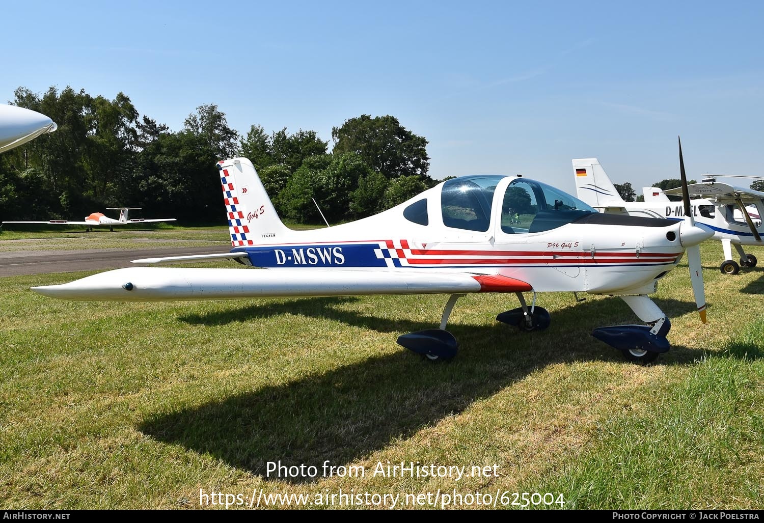 Aircraft Photo of D-MSWS | Tecnam P-96 Golf S100 | AirHistory.net #625004