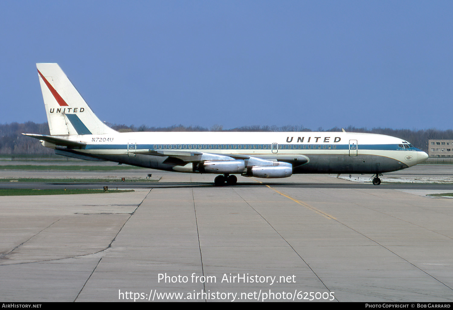 Aircraft Photo of N7204U | Boeing 720-022 | United Air Lines | AirHistory.net #625005