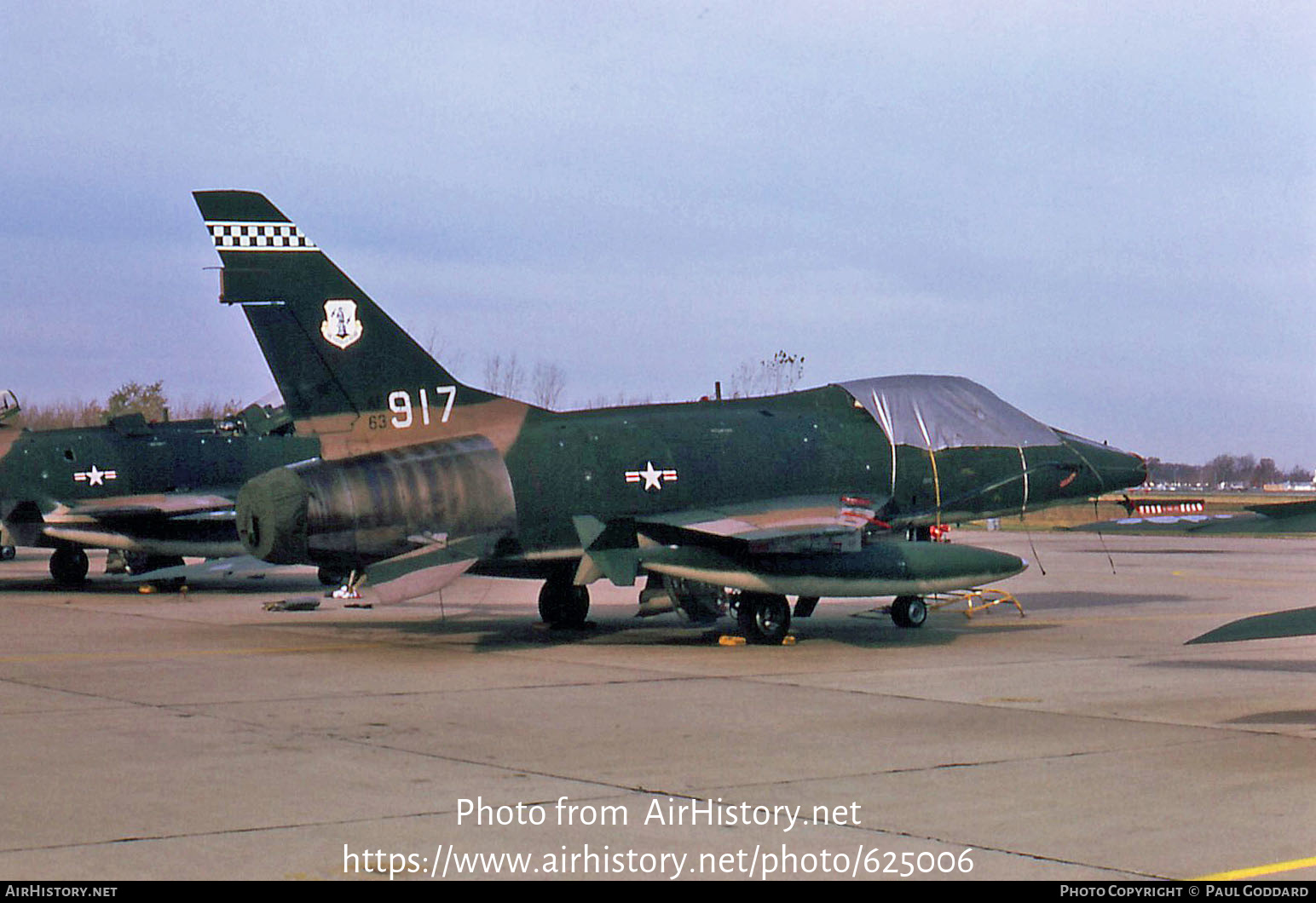 Aircraft Photo of 56-3917 / AF56-917 | North American F-100F Super Sabre | USA - Air Force | AirHistory.net #625006