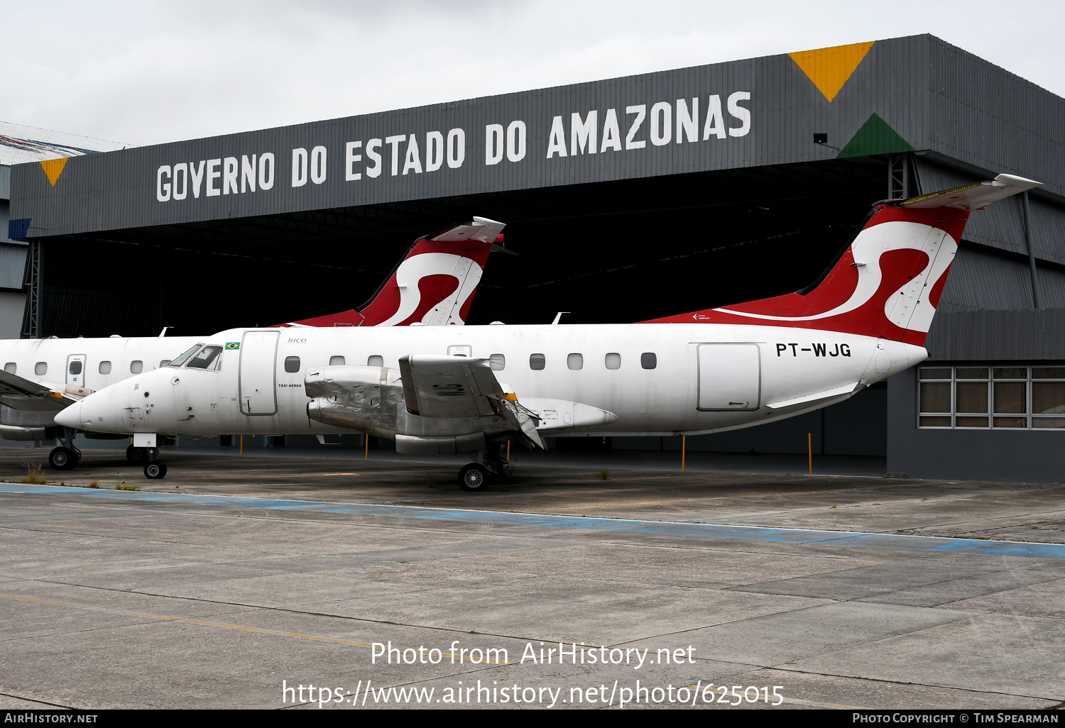 Aircraft Photo of PT-WJG | Embraer EMB-120RT Brasilia | Rico Taxi Aéreo | AirHistory.net #625015