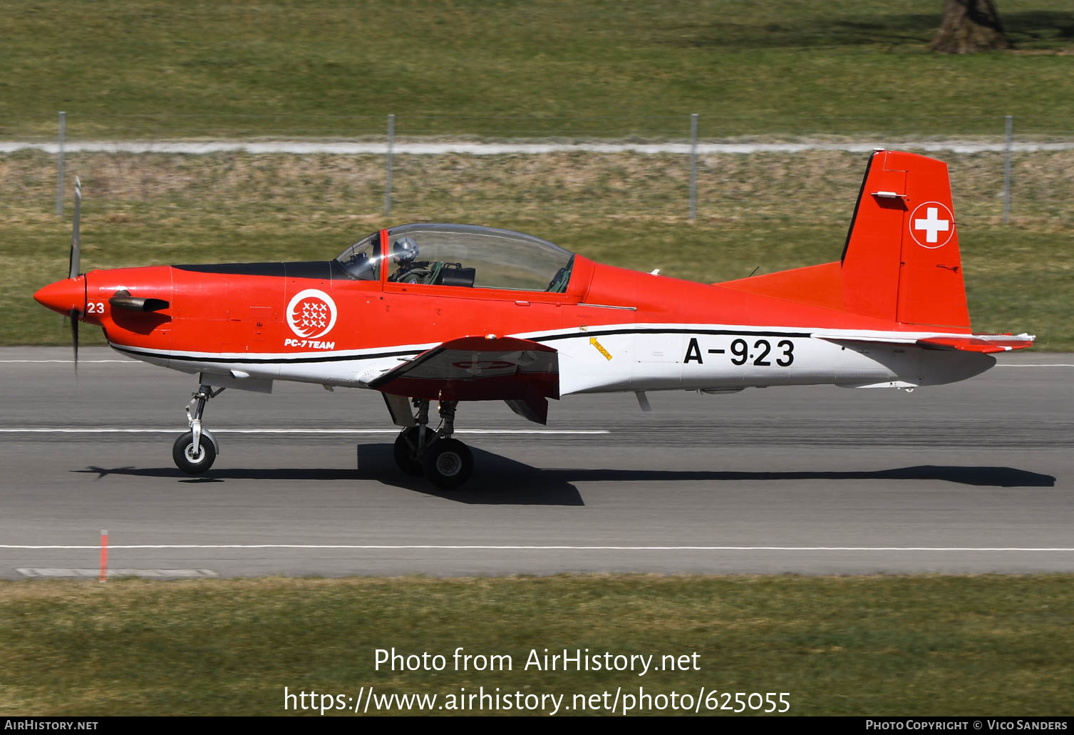 Aircraft Photo of A-923 | Pilatus NCPC-7 | Switzerland - Air Force | AirHistory.net #625055