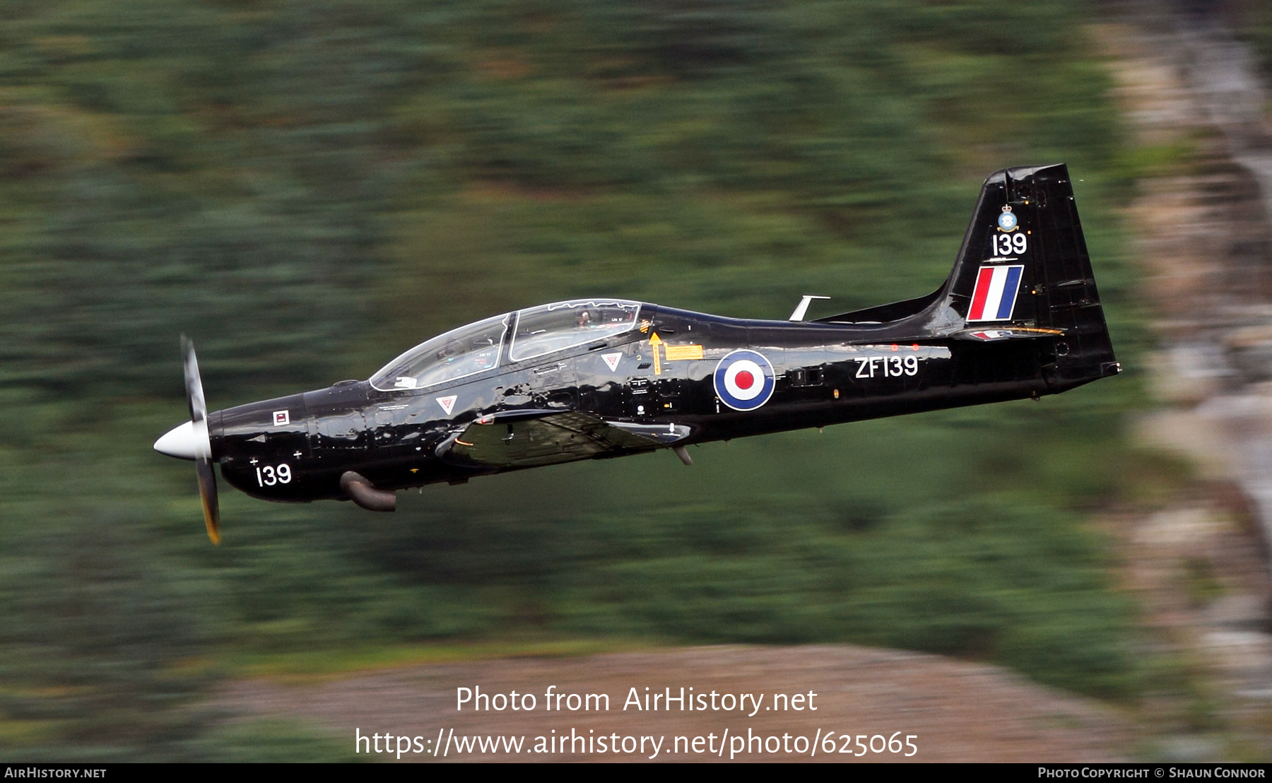 Aircraft Photo of ZF139 | Short S-312 Tucano T1 | UK - Air Force | AirHistory.net #625065