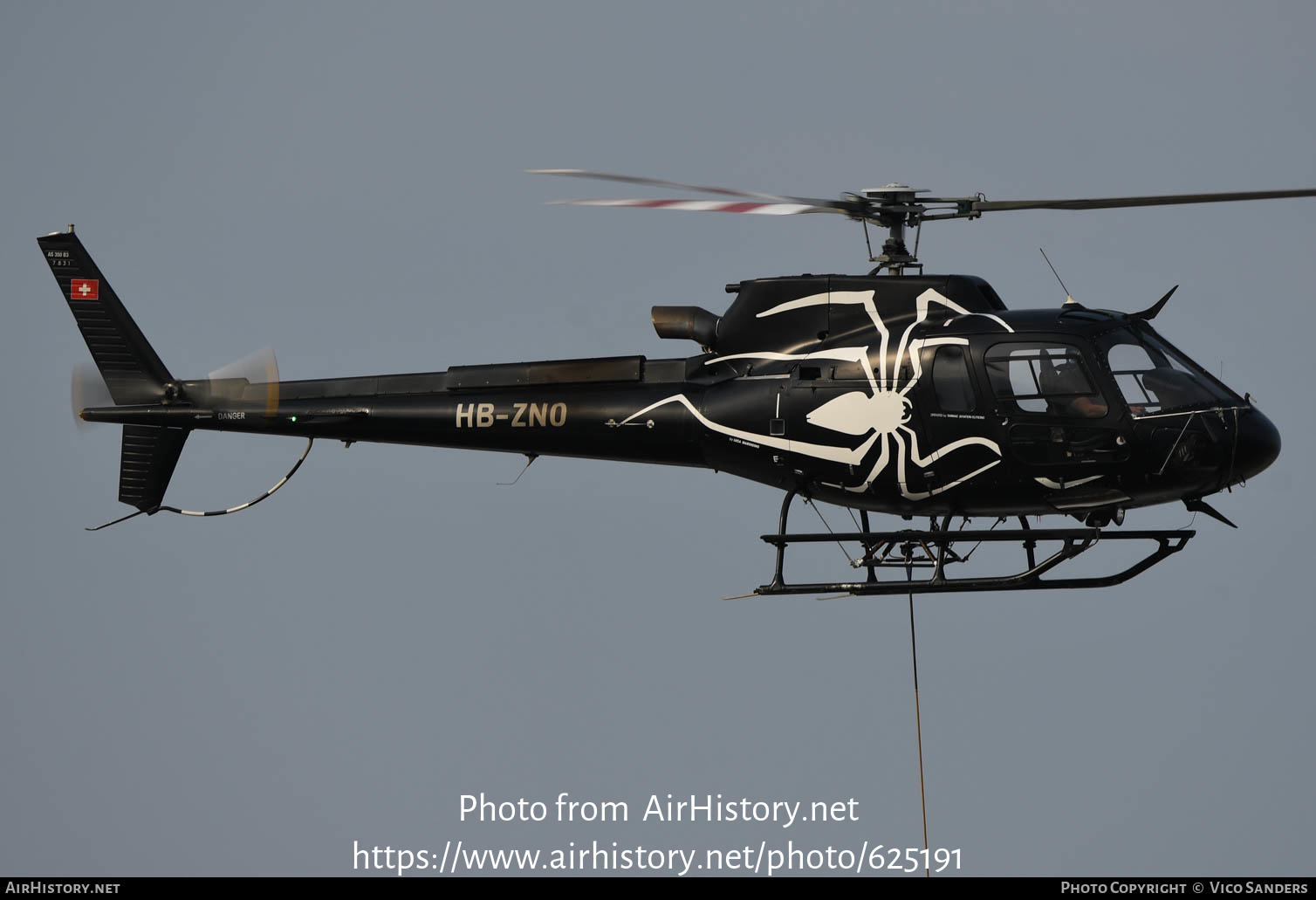 Aircraft Photo of HB-ZNO | Eurocopter AS-350B-3 Ecureuil | Eliticino Tarmac | AirHistory.net #625191