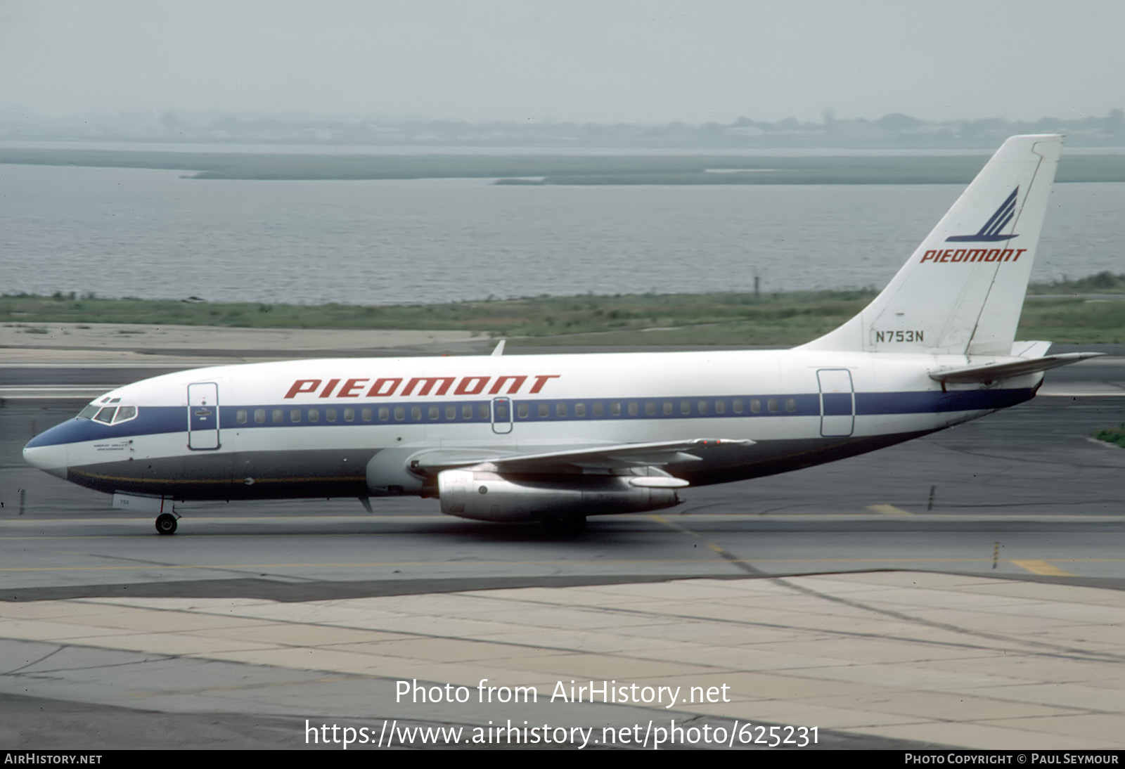 Aircraft Photo of N753N | Boeing 737-2H5 | Piedmont Airlines ...