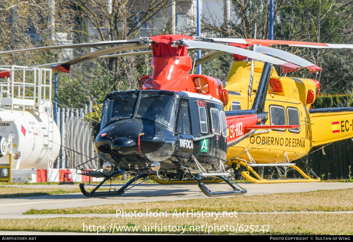 Aircraft Photo of EC-HXZ | Bell 412 | INFOCA - Incendios Forestales de Andalucía | AirHistory.net #625242