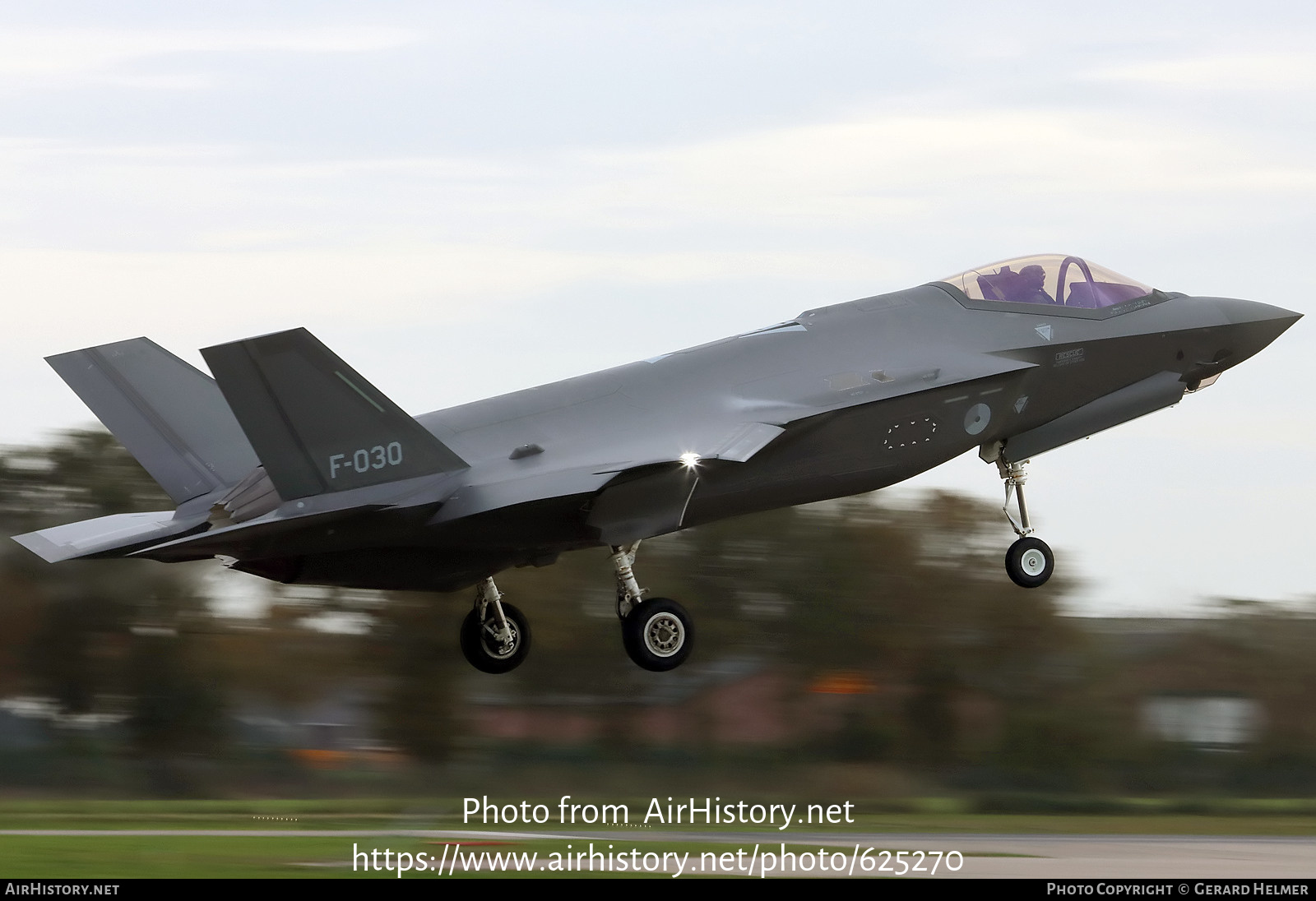 Aircraft Photo of F-030 | Lockheed Martin F-35A Lightning II | Netherlands - Air Force | AirHistory.net #625270