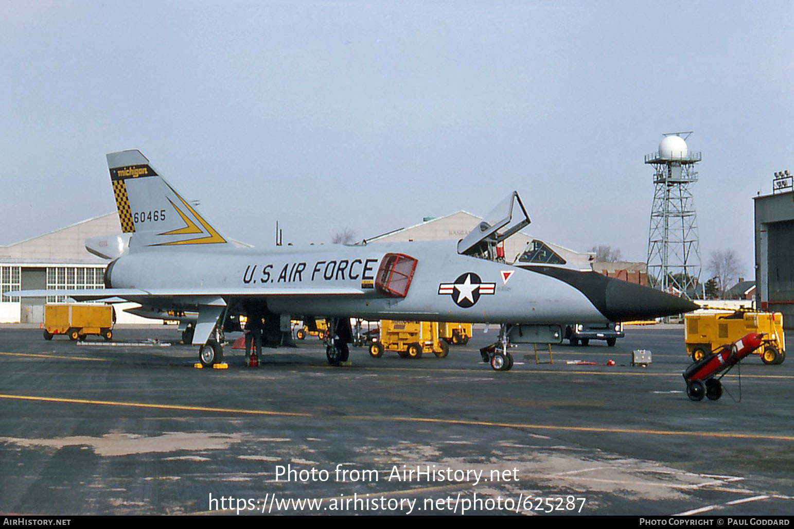 Aircraft Photo of 56-465 / 60465 | Convair F-106A Delta Dart | USA - Air Force | AirHistory.net #625287