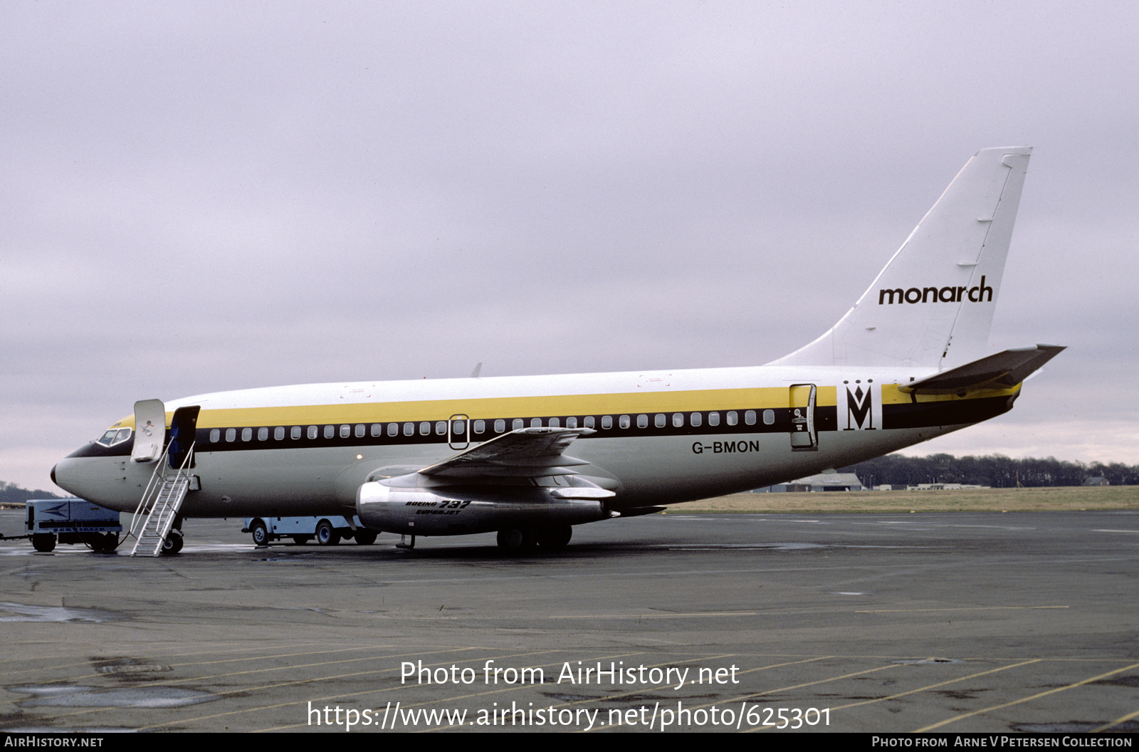 Aircraft Photo of G-BMON | Boeing 737-2K9/Adv | Monarch Airlines | AirHistory.net #625301