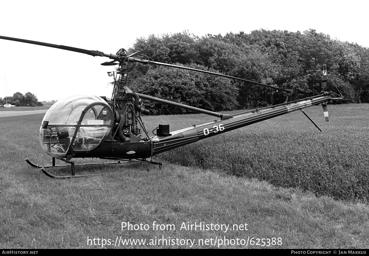 Aircraft Photo of O-36 | Hiller H-23C Raven | Netherlands - Air Force | AirHistory.net #625388