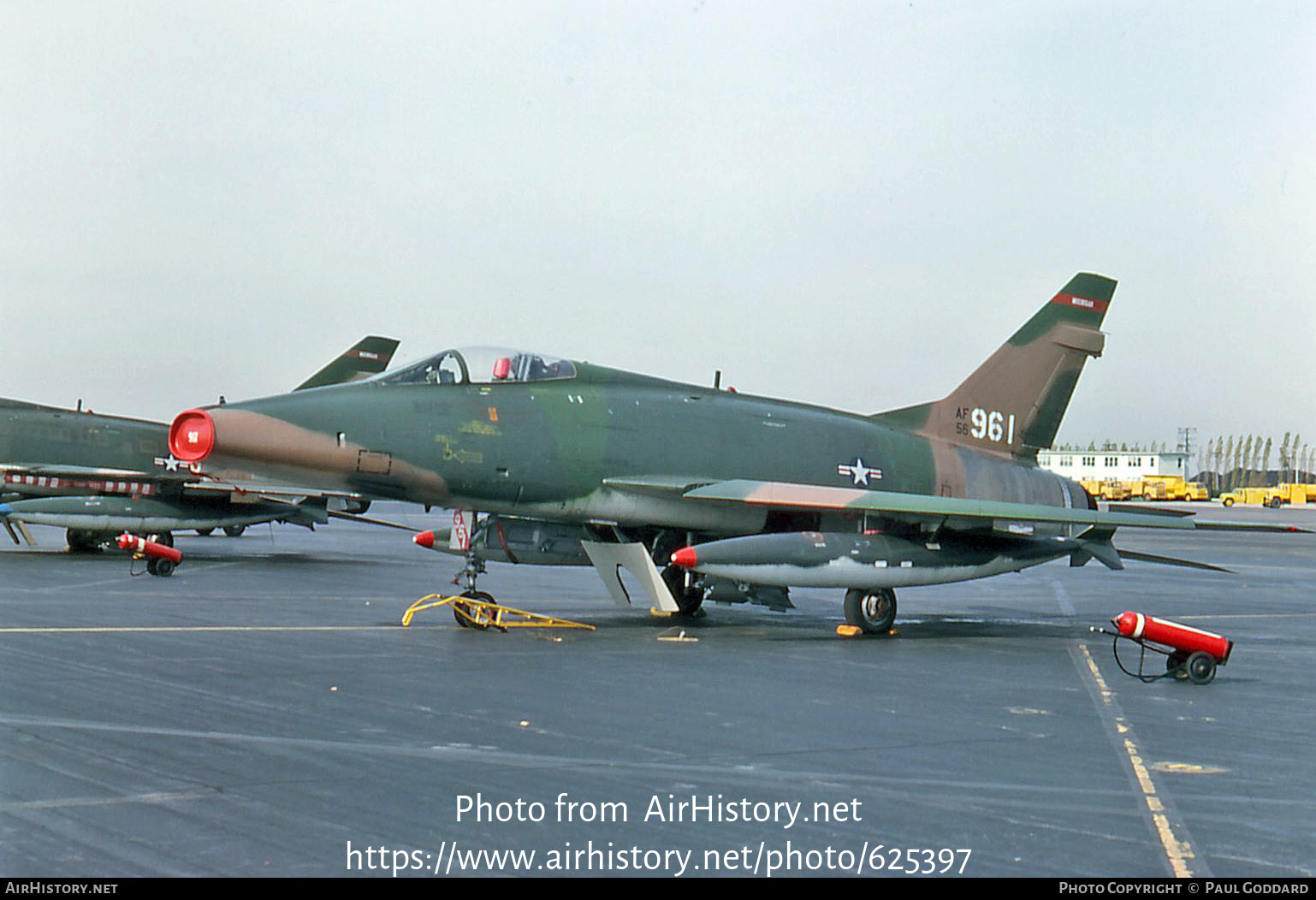 Aircraft Photo of 56-2961 / AF56-961 | North American F-100D Super Sabre | USA - Air Force | AirHistory.net #625397