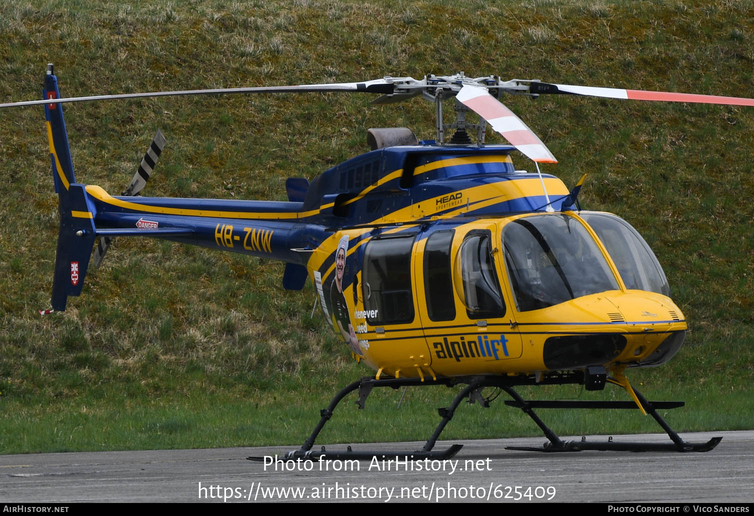 Aircraft Photo of HB-ZNW | Bell 407GX | Alpinlift Helikopter | AirHistory.net #625409