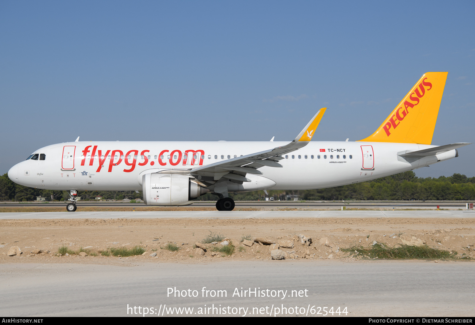 Aircraft Photo of TC-NCY | Airbus A320-251N | Pegasus Airlines | AirHistory.net #625444