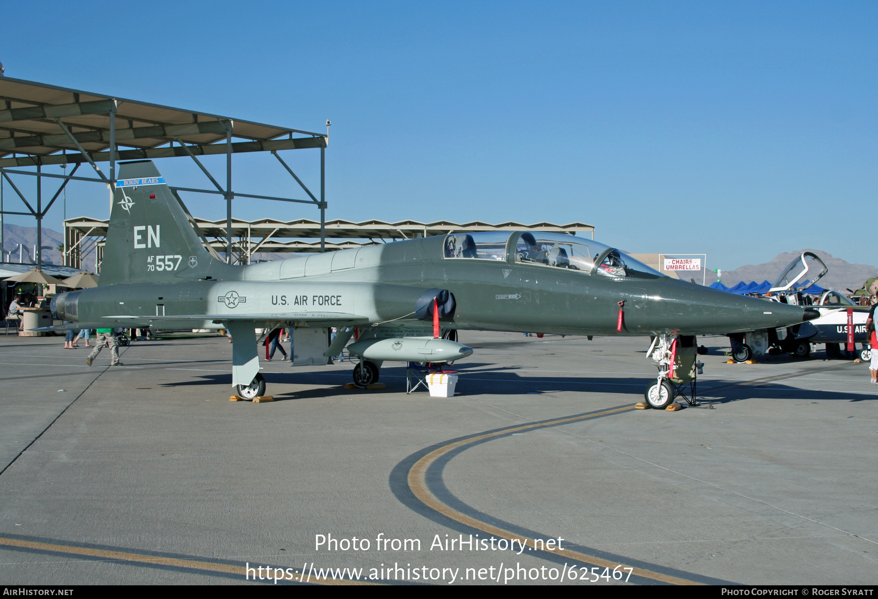 Aircraft Photo of 70-1557 / AF70-557 | Northrop T-38A Talon | USA - Air Force | AirHistory.net #625467