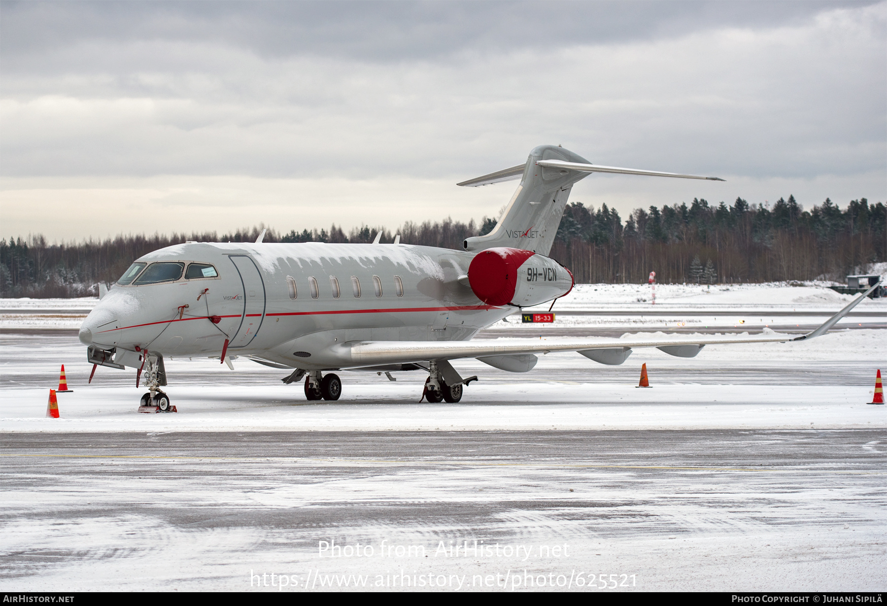 Aircraft Photo of 9H-VCN | Bombardier Challenger 350 (BD-100-1A10) | VistaJet | AirHistory.net #625521