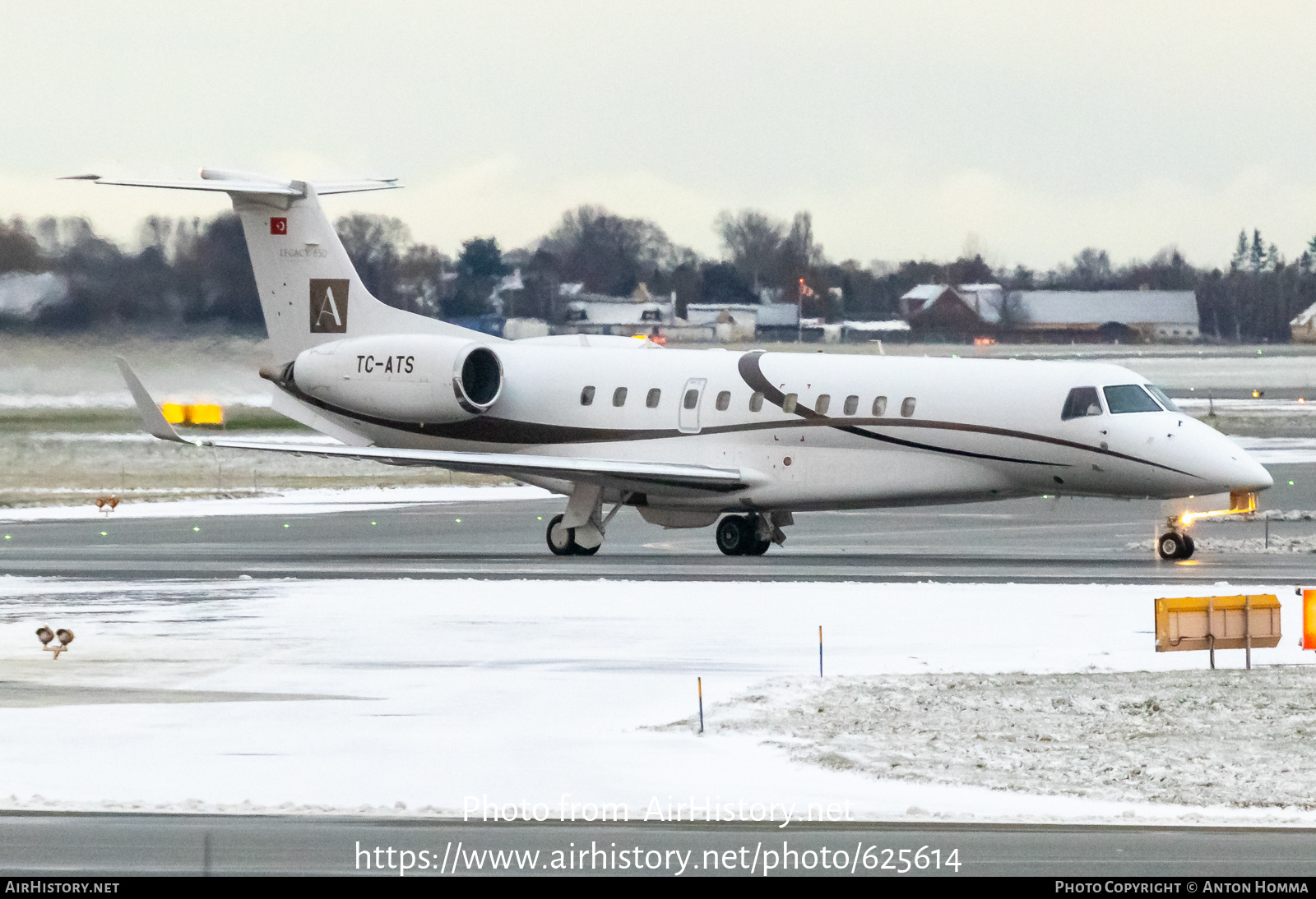 Aircraft Photo of TC-ATS | Embraer Legacy 650 (EMB-135BJ) | AirHistory.net #625614