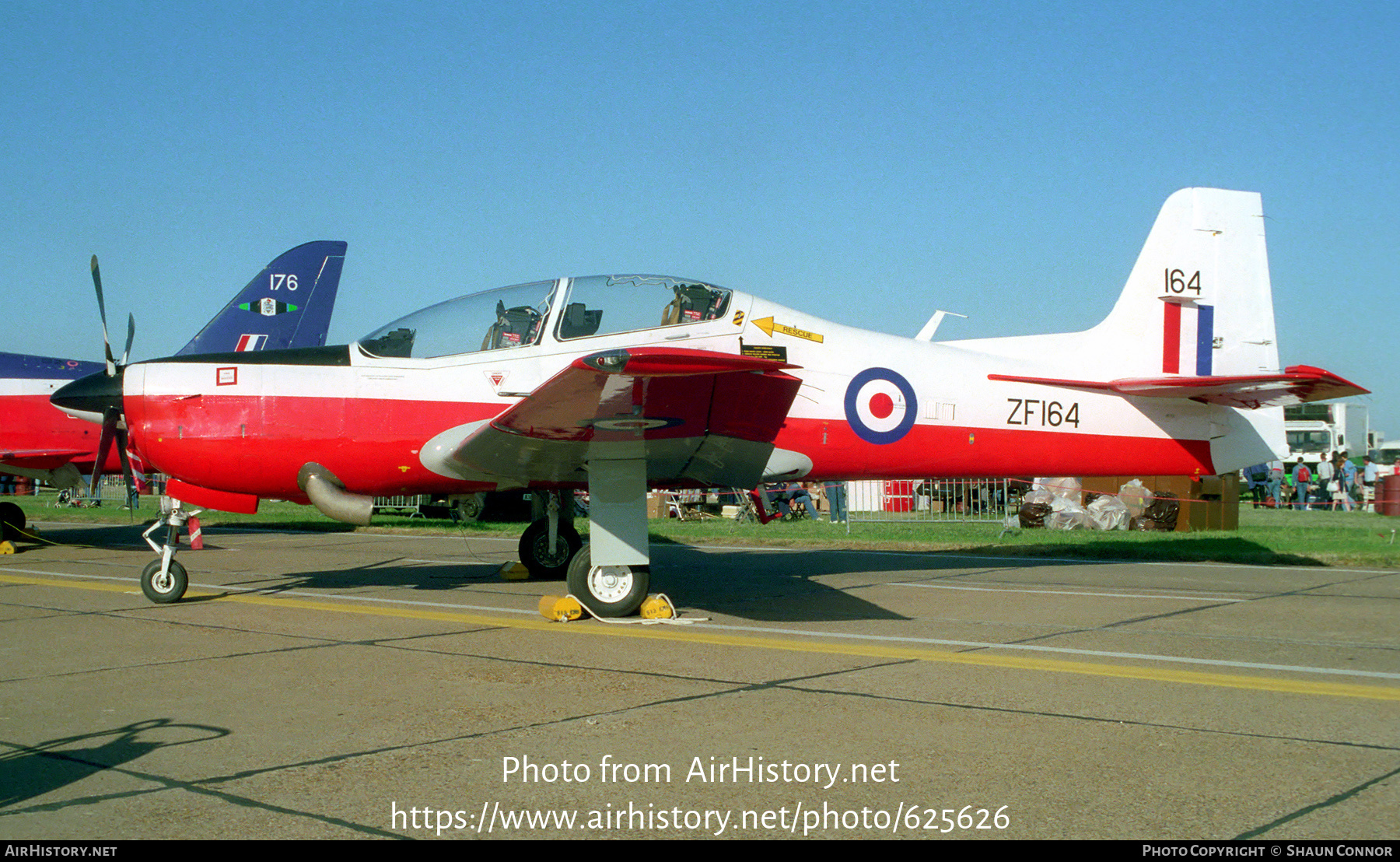 Aircraft Photo of ZF164 | Short S-312 Tucano T1 | UK - Air Force | AirHistory.net #625626