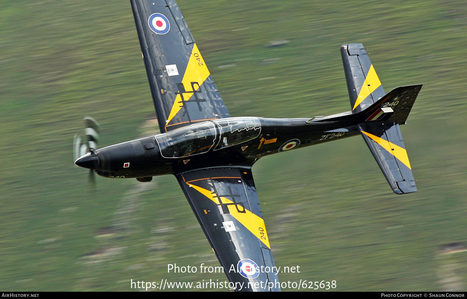 Aircraft Photo of ZF240 | Short S-312 Tucano T1 | UK - Air Force | AirHistory.net #625638