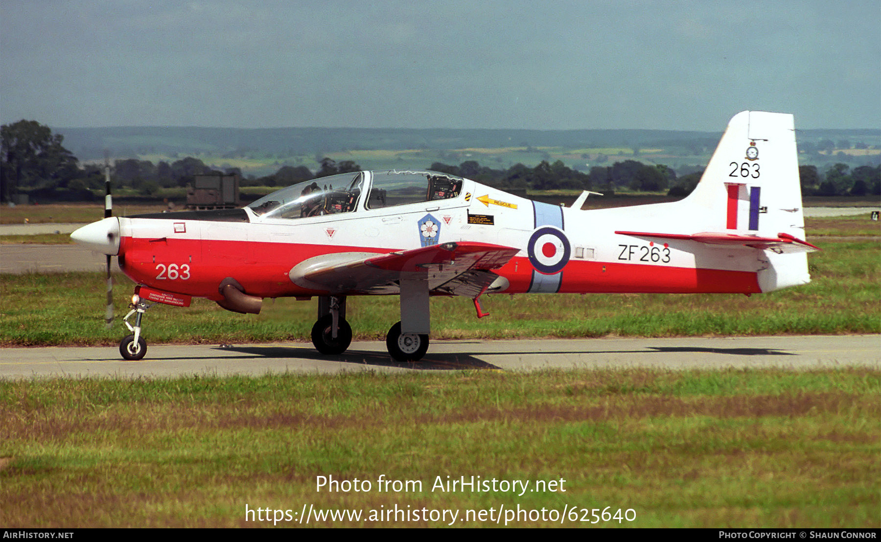 Aircraft Photo of ZF263 | Short S-312 Tucano T1 | UK - Air Force | AirHistory.net #625640