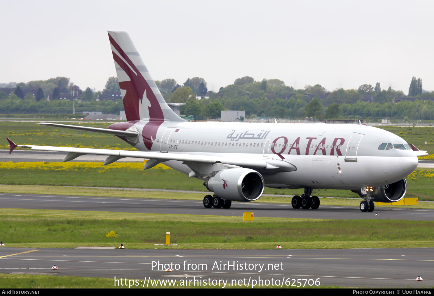 Aircraft Photo of A7-AFE | Airbus A310-308 | Qatar Amiri Flight | AirHistory.net #625706