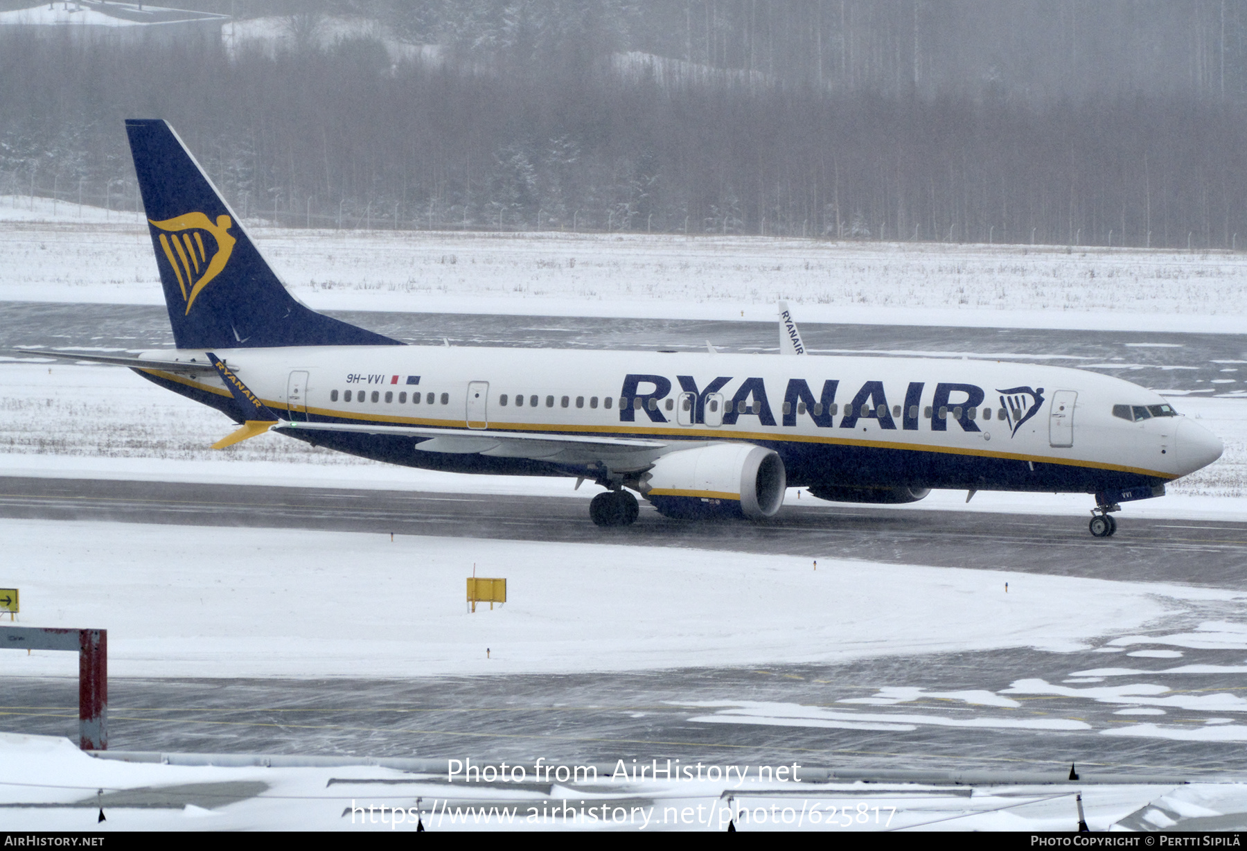 Aircraft Photo of 9H-VVI | Boeing 737-8200 Max 200 | Ryanair | AirHistory.net #625817