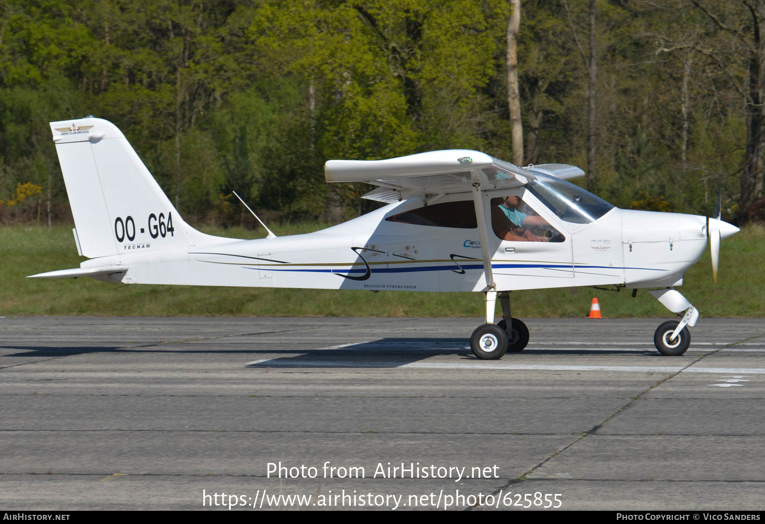 Aircraft Photo of OO-G64 | Tecnam P-92 Echo Classic | AirHistory.net #625855