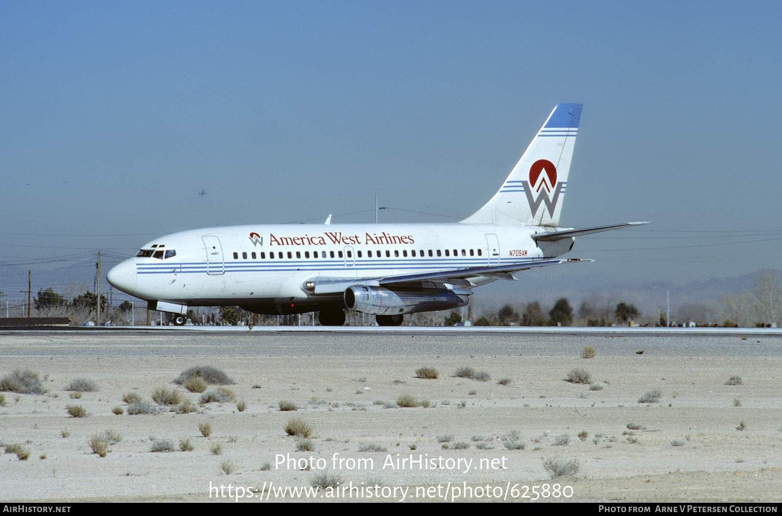 Aircraft Photo of N709AW | Boeing 737-112 | America West Airlines | AirHistory.net #625880