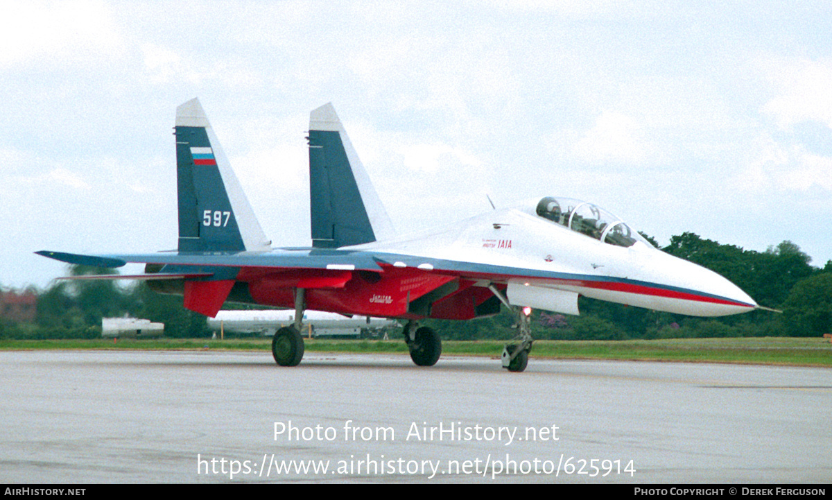 Aircraft Photo of 597 | Sukhoi Su-30LL | Gromov Flight Research Institute | AirHistory.net #625914