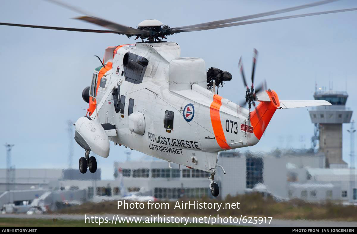 Aircraft Photo of 073 | Westland WS-61 Sea King Mk43 | Norway - Air Force | AirHistory.net #625917