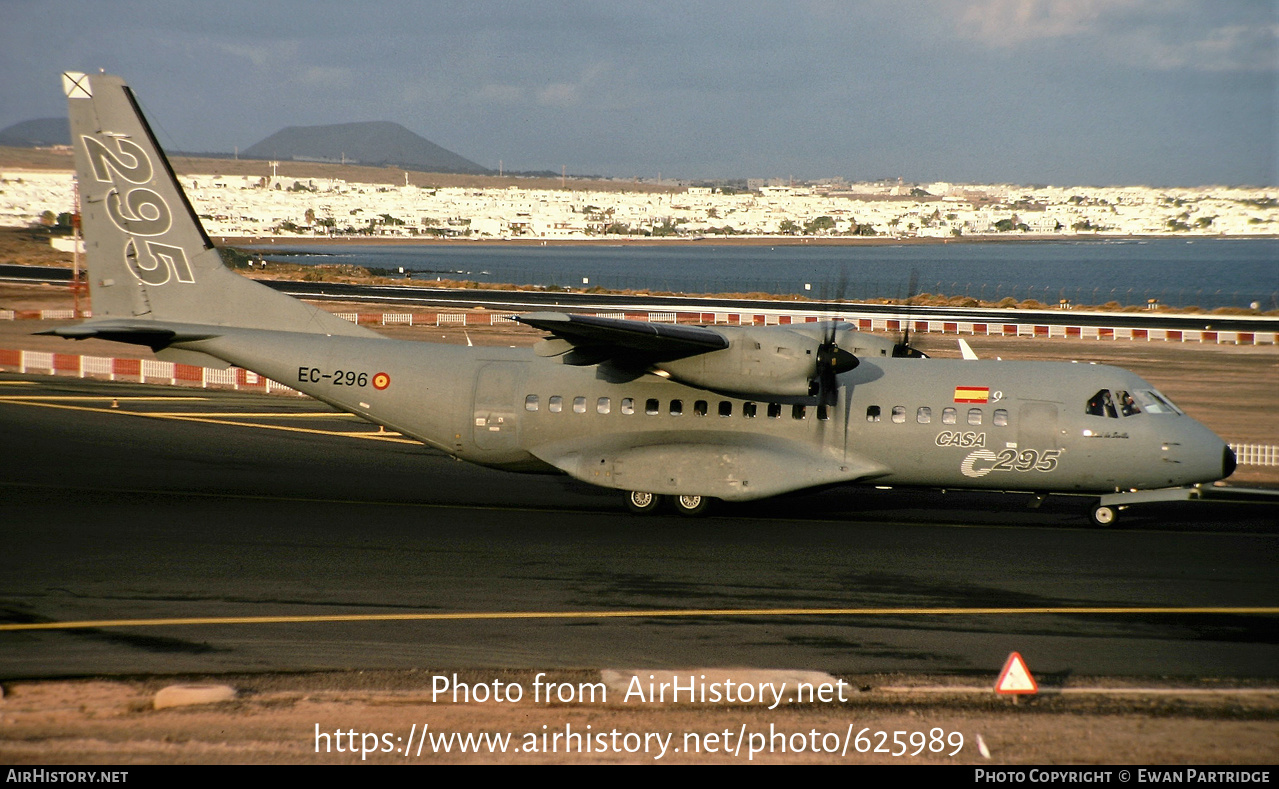 Aircraft Photo of EC-296 | CASA C295 | CASA - Construcciones Aeronáuticas | AirHistory.net #625989