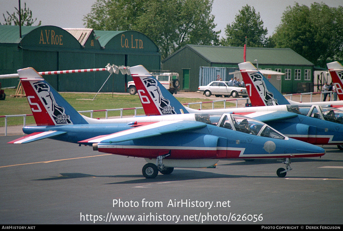 Aircraft Photo of E125 | Dassault-Dornier Alpha Jet E | France - Air Force | AirHistory.net #626056